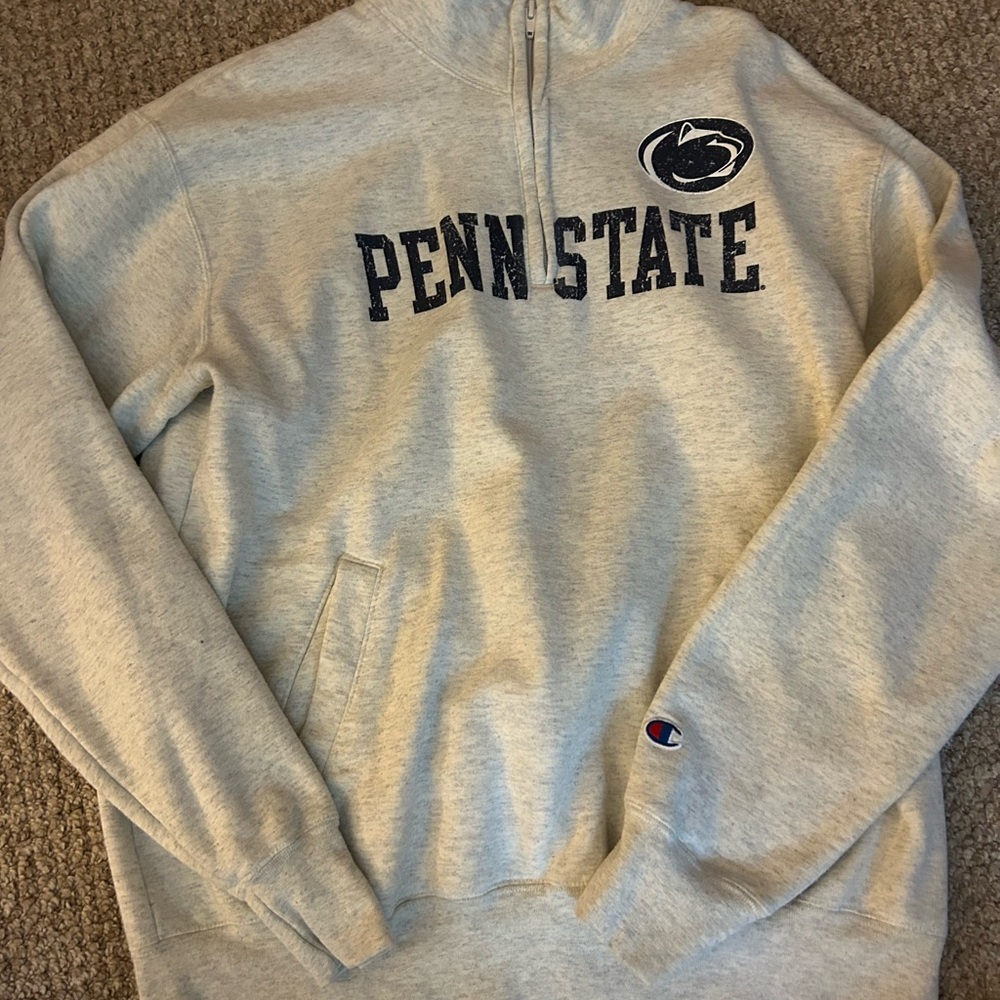 Champion Penn State Gray Sweatshirt